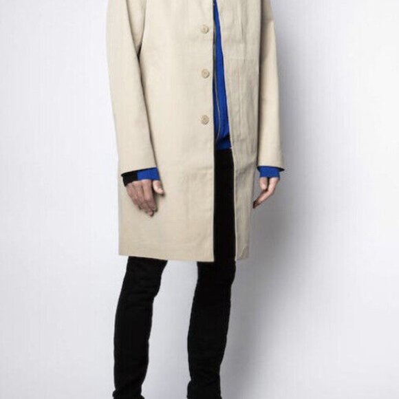 ZADIG & VOLTAIRE - Martin Double Face Coat - SIZE XL - Picture 3 of 16